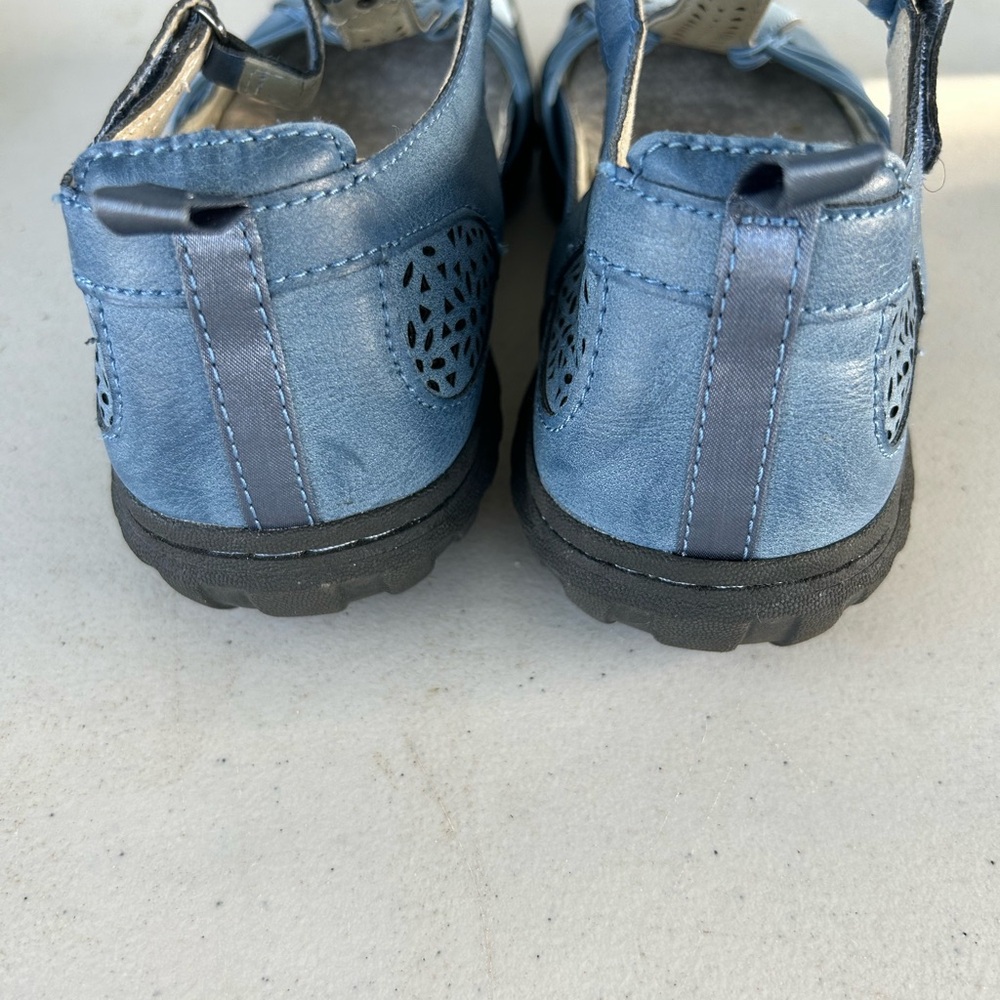 JBU by Jambu Women's Sahara Mary Jane Flat 9.5 Light Denim pre-owned - Picture 4 of 7